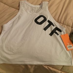 Tops - Orangetheory cropped tank size large Tops - Orangetheory cropped tank size large